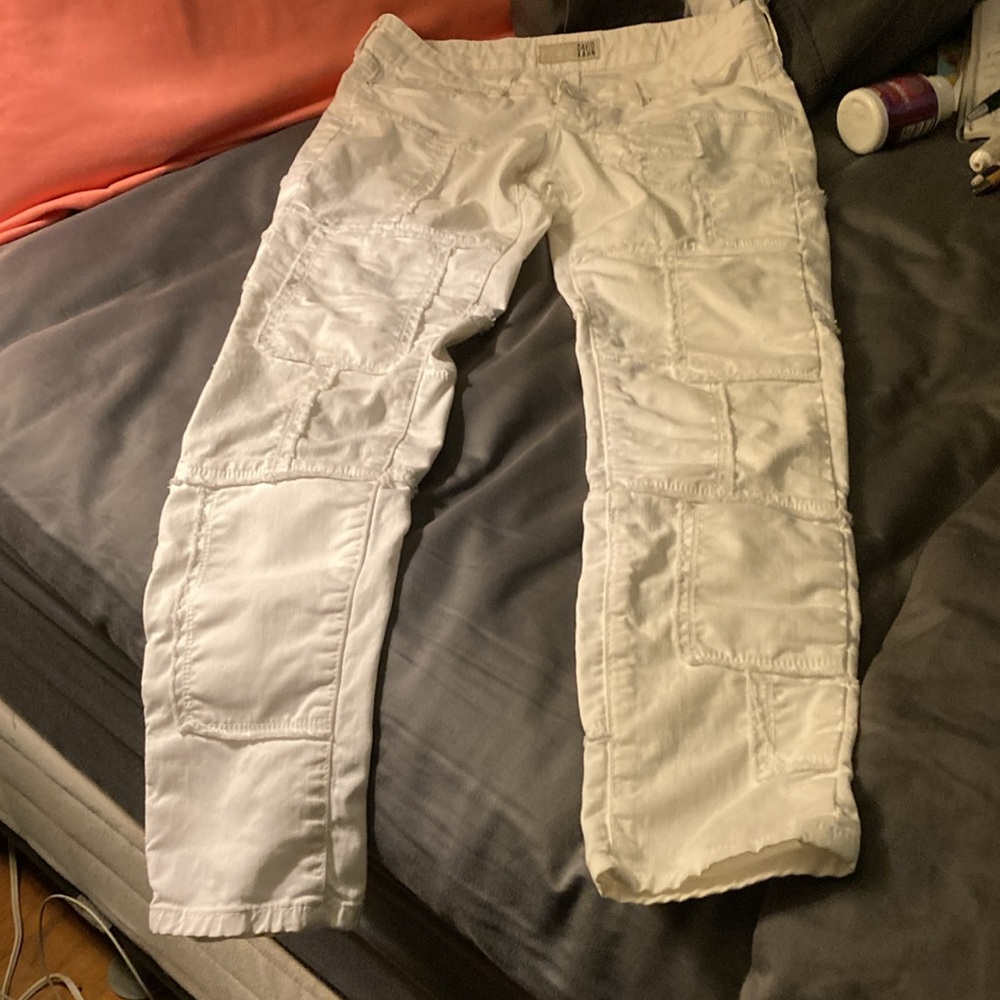 David Kahn White Bandit Patchwork Jeans